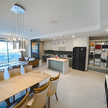 Luxury Gold Apartment 86 -Rooftop Pool Central City Ho Chi Minh-staden Exteriör bild