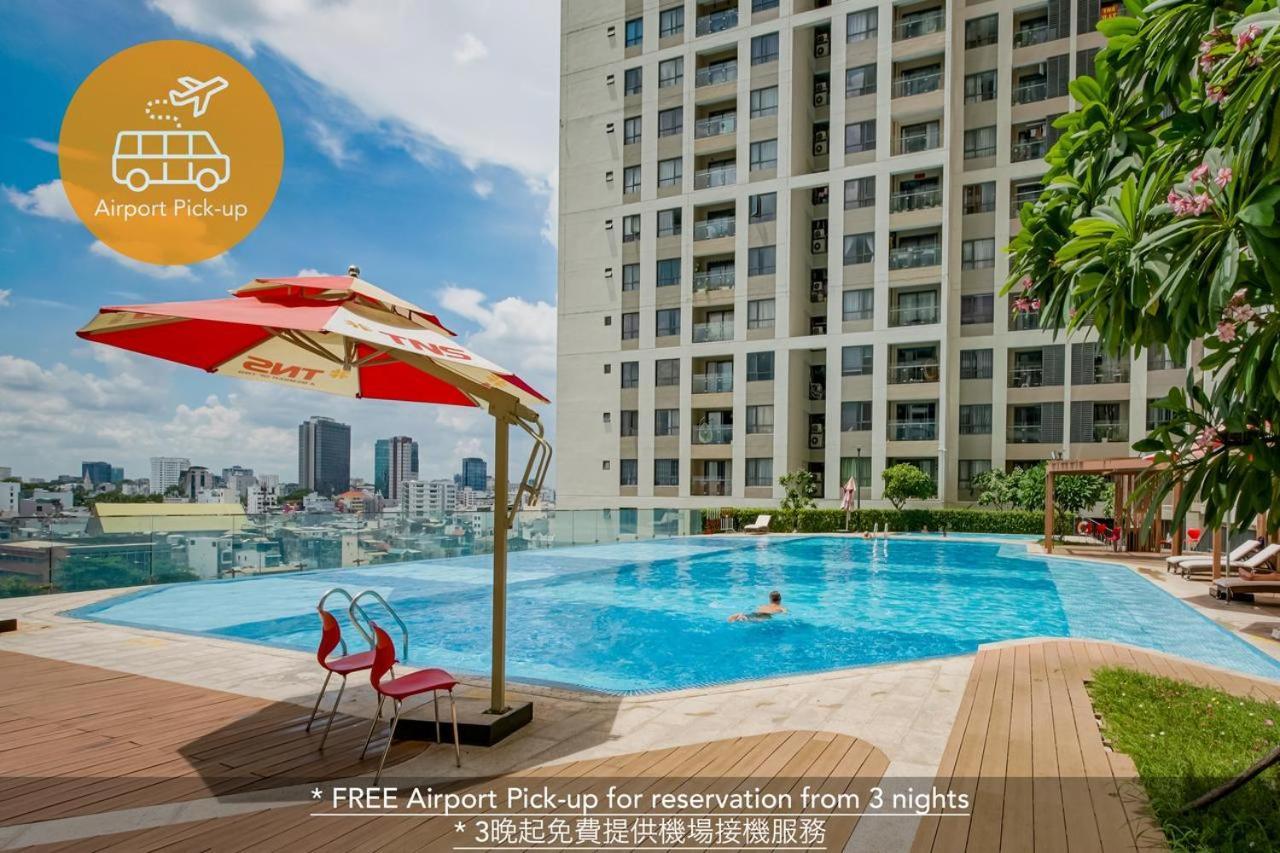 Luxury Gold Apartment 86 -Rooftop Pool Central City Ho Chi Minh-staden Exteriör bild