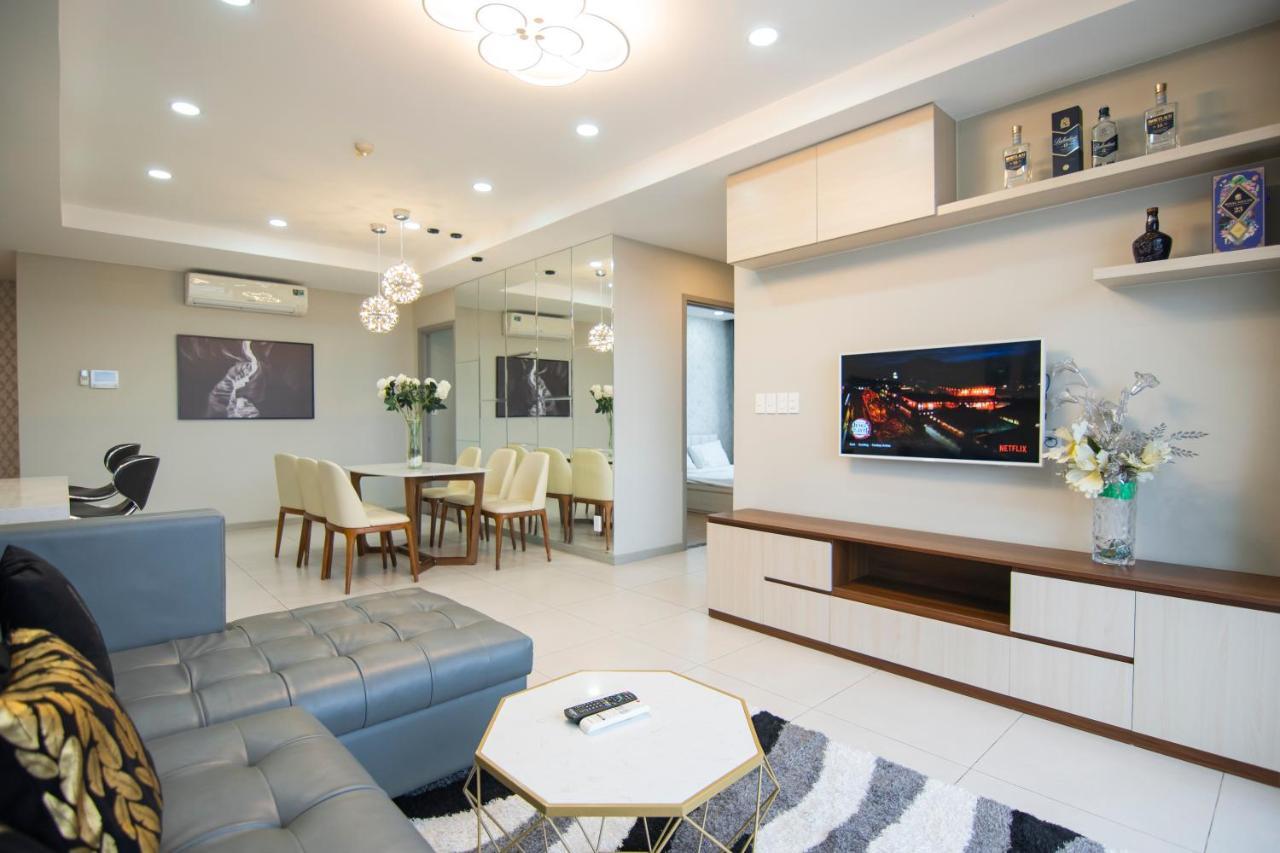 Luxury Gold Apartment 86 -Rooftop Pool Central City Ho Chi Minh-staden Exteriör bild