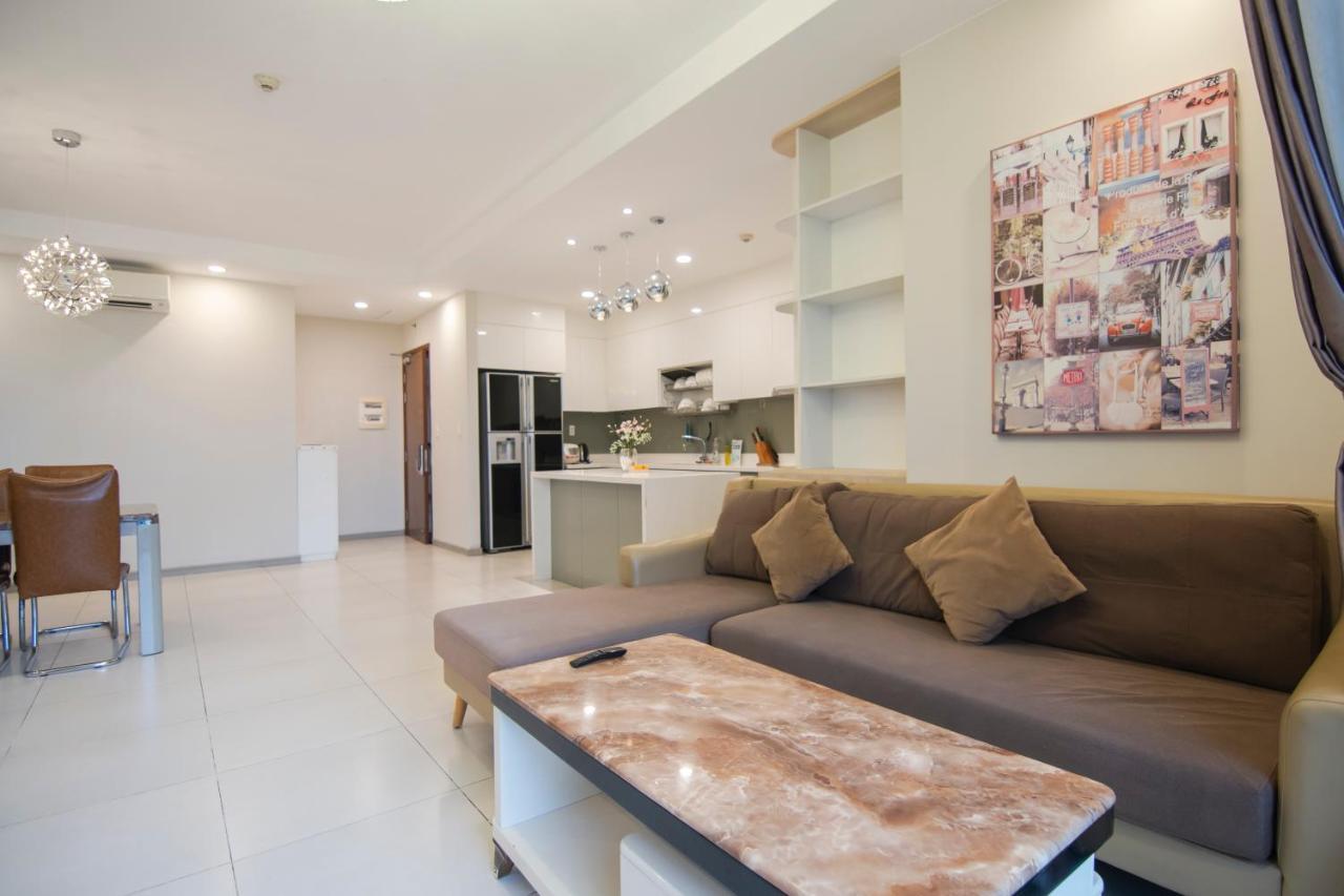 Luxury Gold Apartment 86 -Rooftop Pool Central City Ho Chi Minh-staden Exteriör bild