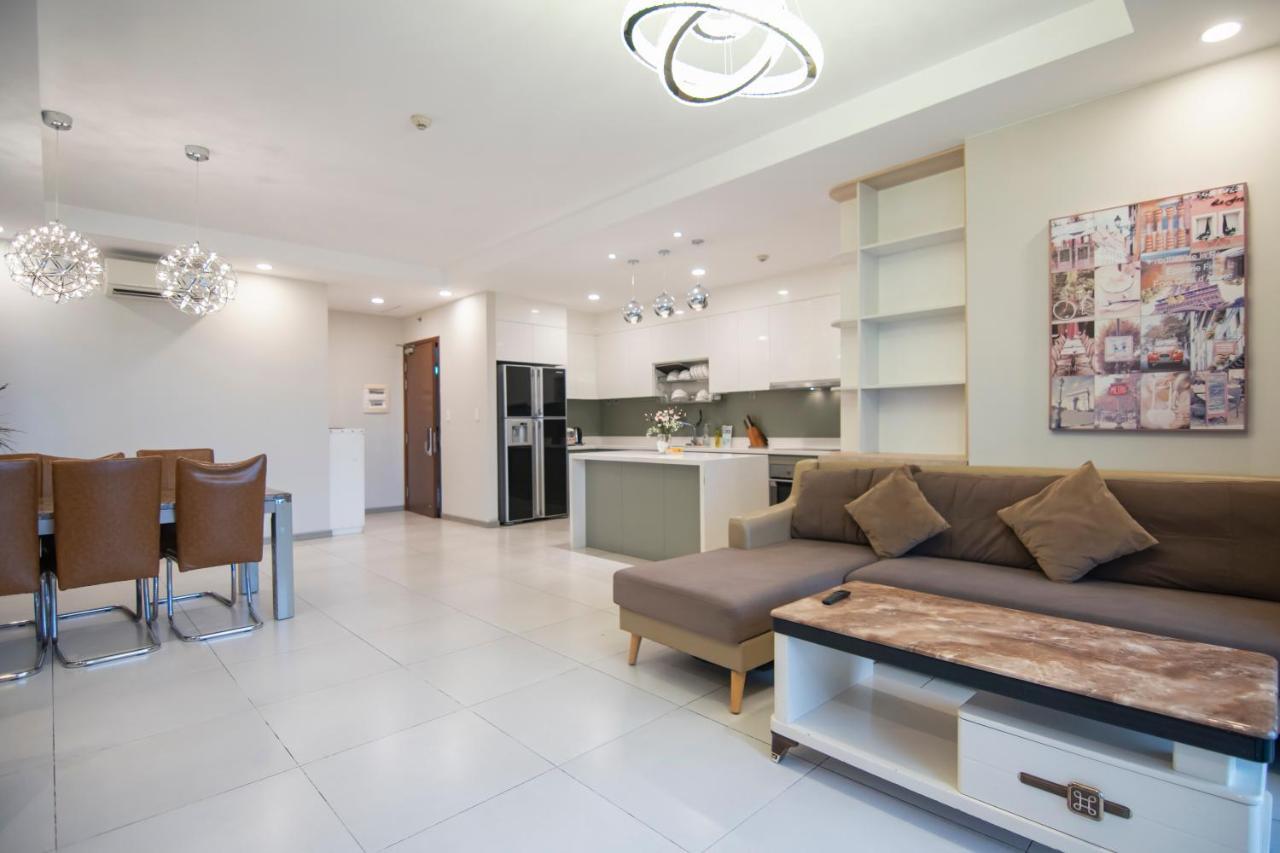 Luxury Gold Apartment 86 -Rooftop Pool Central City Ho Chi Minh-staden Exteriör bild