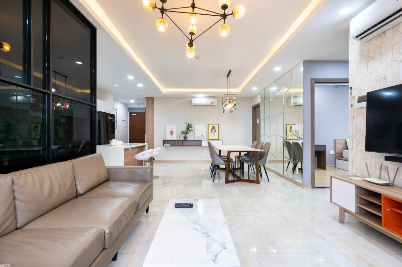 Luxury Gold Apartment 86 -Rooftop Pool Central City Ho Chi Minh-staden Exteriör bild