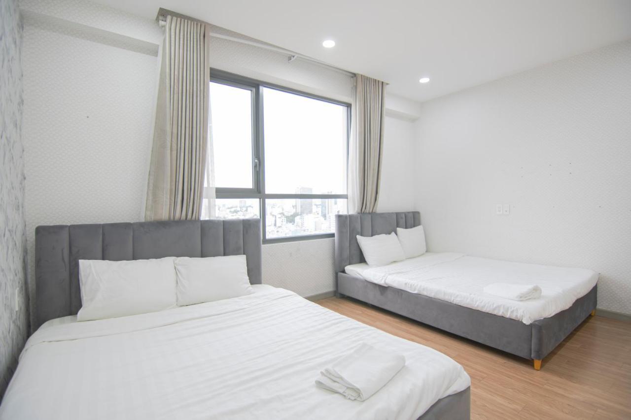 Luxury Gold Apartment 86 -Rooftop Pool Central City Ho Chi Minh-staden Exteriör bild