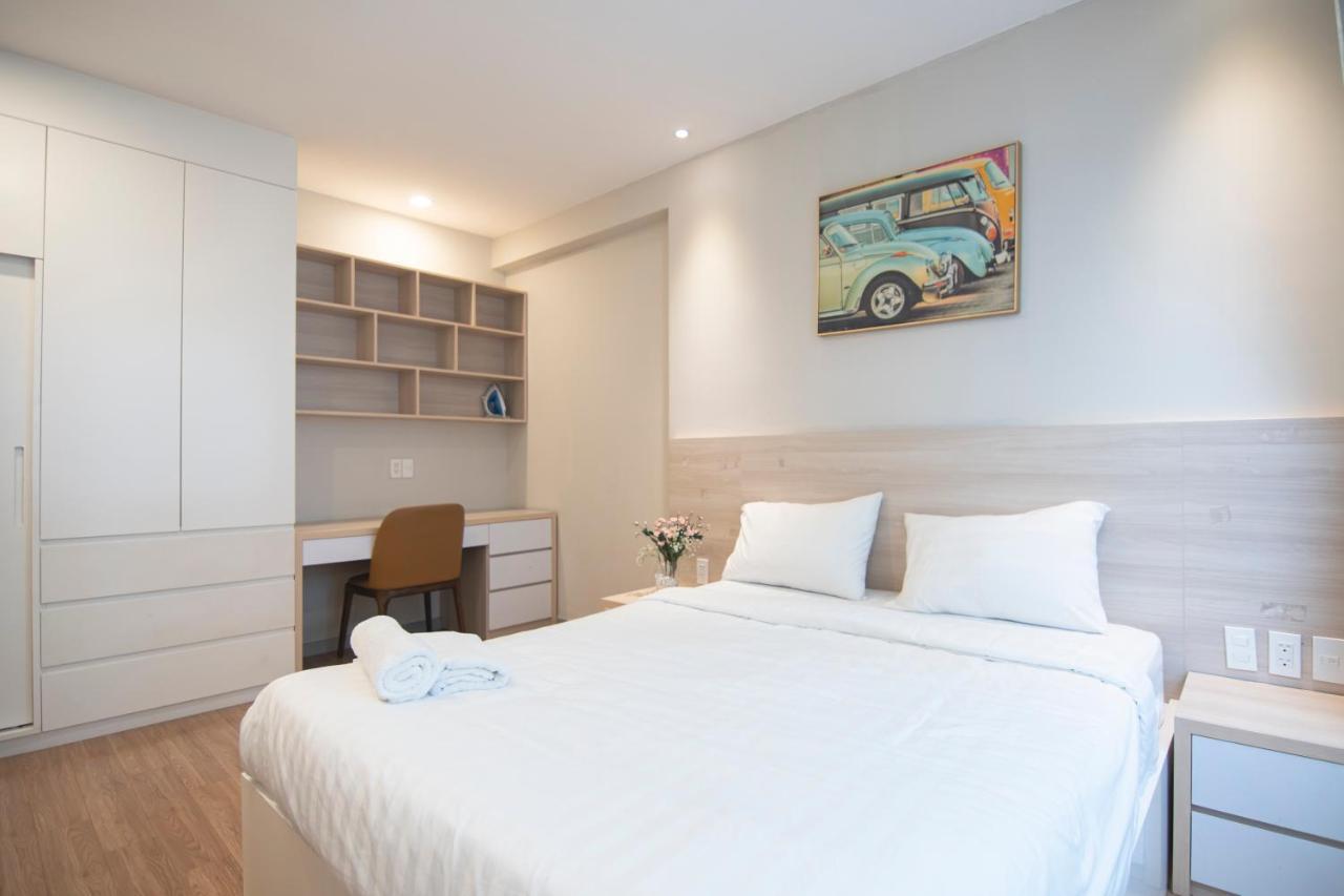 Luxury Gold Apartment 86 -Rooftop Pool Central City Ho Chi Minh-staden Exteriör bild
