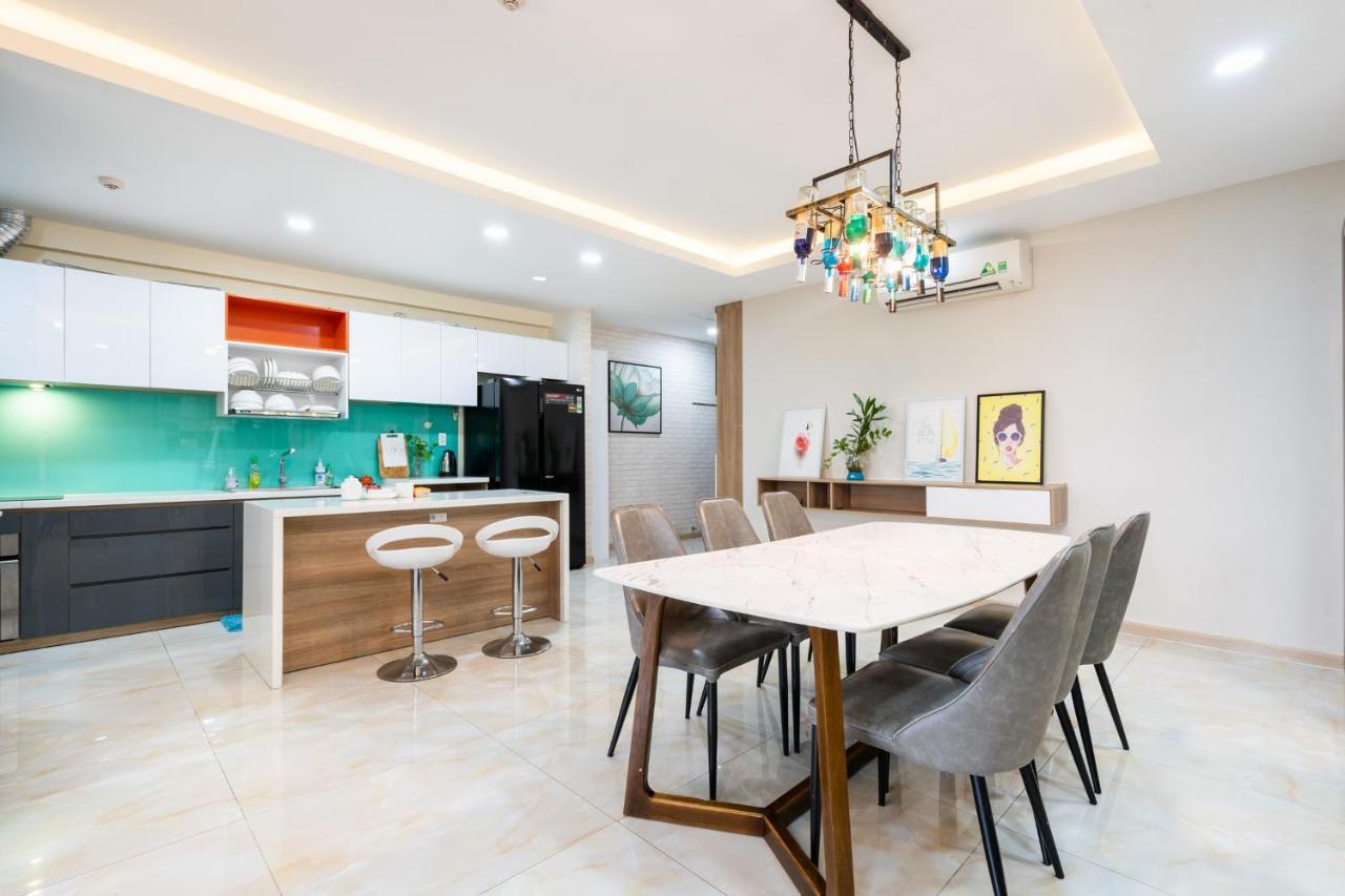 Luxury Gold Apartment 86 -Rooftop Pool Central City Ho Chi Minh-staden Exteriör bild