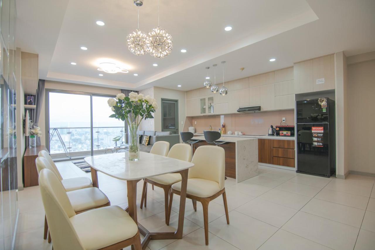 Luxury Gold Apartment 86 -Rooftop Pool Central City Ho Chi Minh-staden Exteriör bild