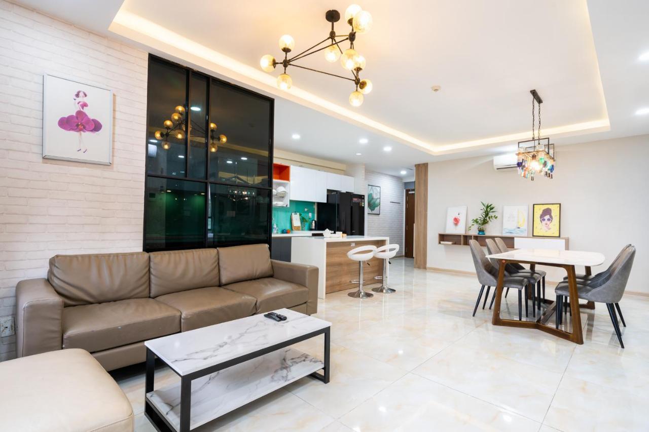 Luxury Gold Apartment 86 -Rooftop Pool Central City Ho Chi Minh-staden Exteriör bild