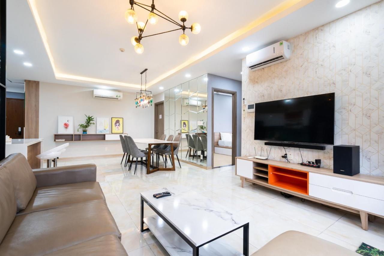 Luxury Gold Apartment 86 -Rooftop Pool Central City Ho Chi Minh-staden Exteriör bild