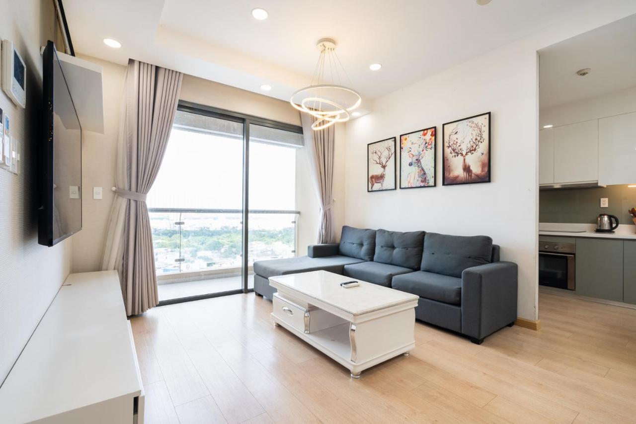 Luxury Gold Apartment 86 -Rooftop Pool Central City Ho Chi Minh-staden Exteriör bild