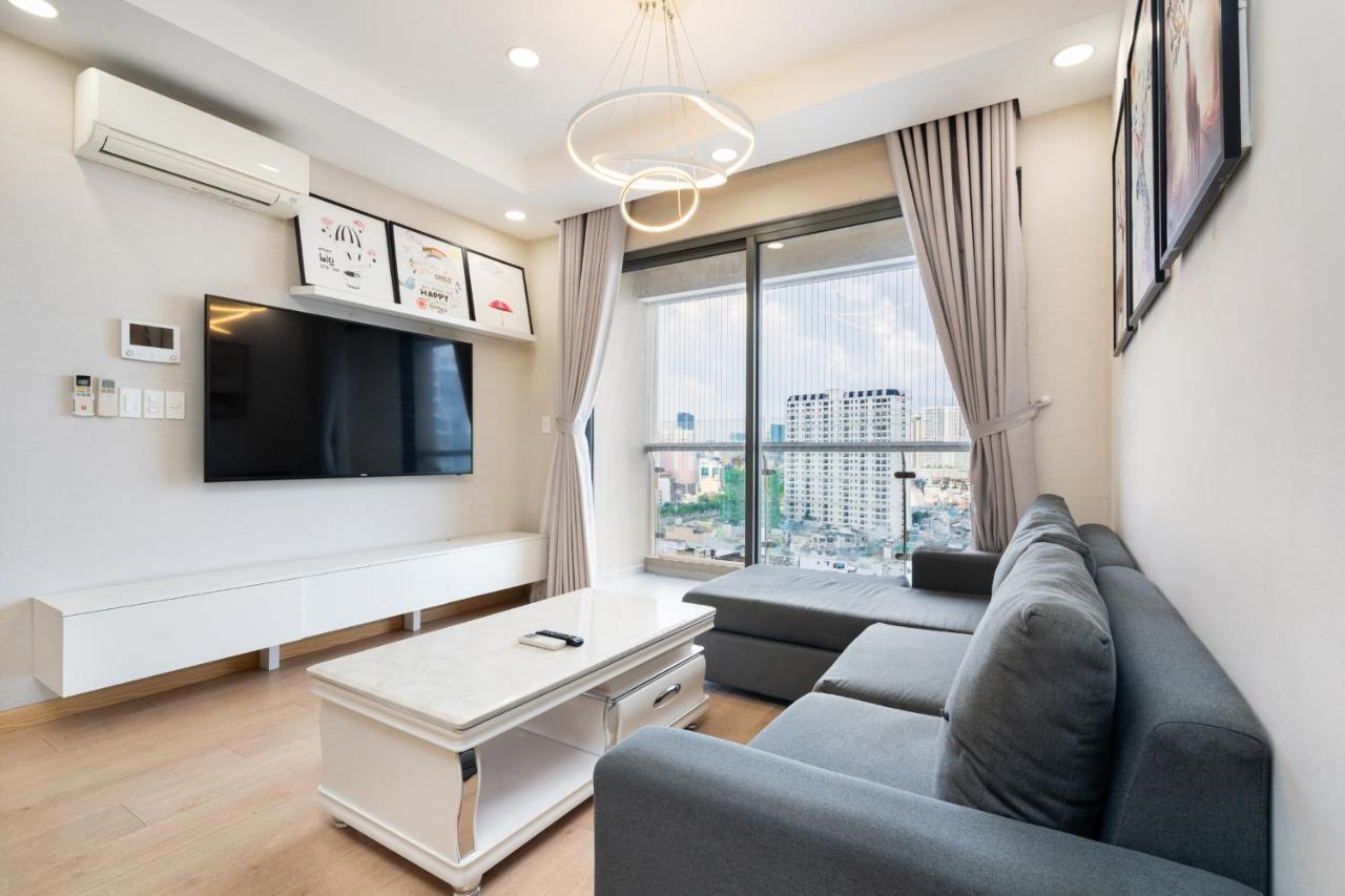 Luxury Gold Apartment 86 -Rooftop Pool Central City Ho Chi Minh-staden Exteriör bild