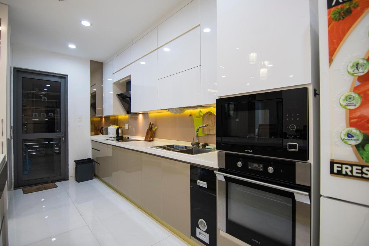 Luxury Gold Apartment 86 -Rooftop Pool Central City Ho Chi Minh-staden Exteriör bild