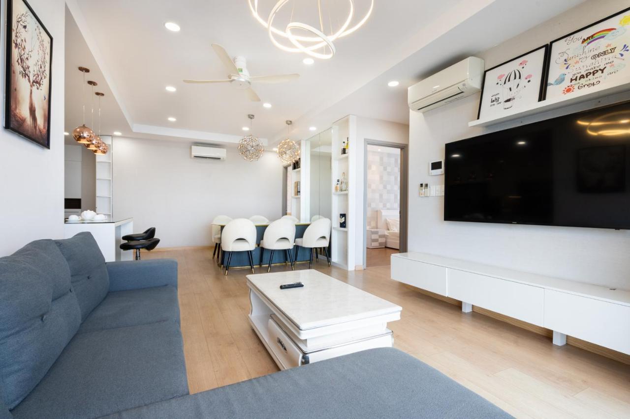 Luxury Gold Apartment 86 -Rooftop Pool Central City Ho Chi Minh-staden Exteriör bild