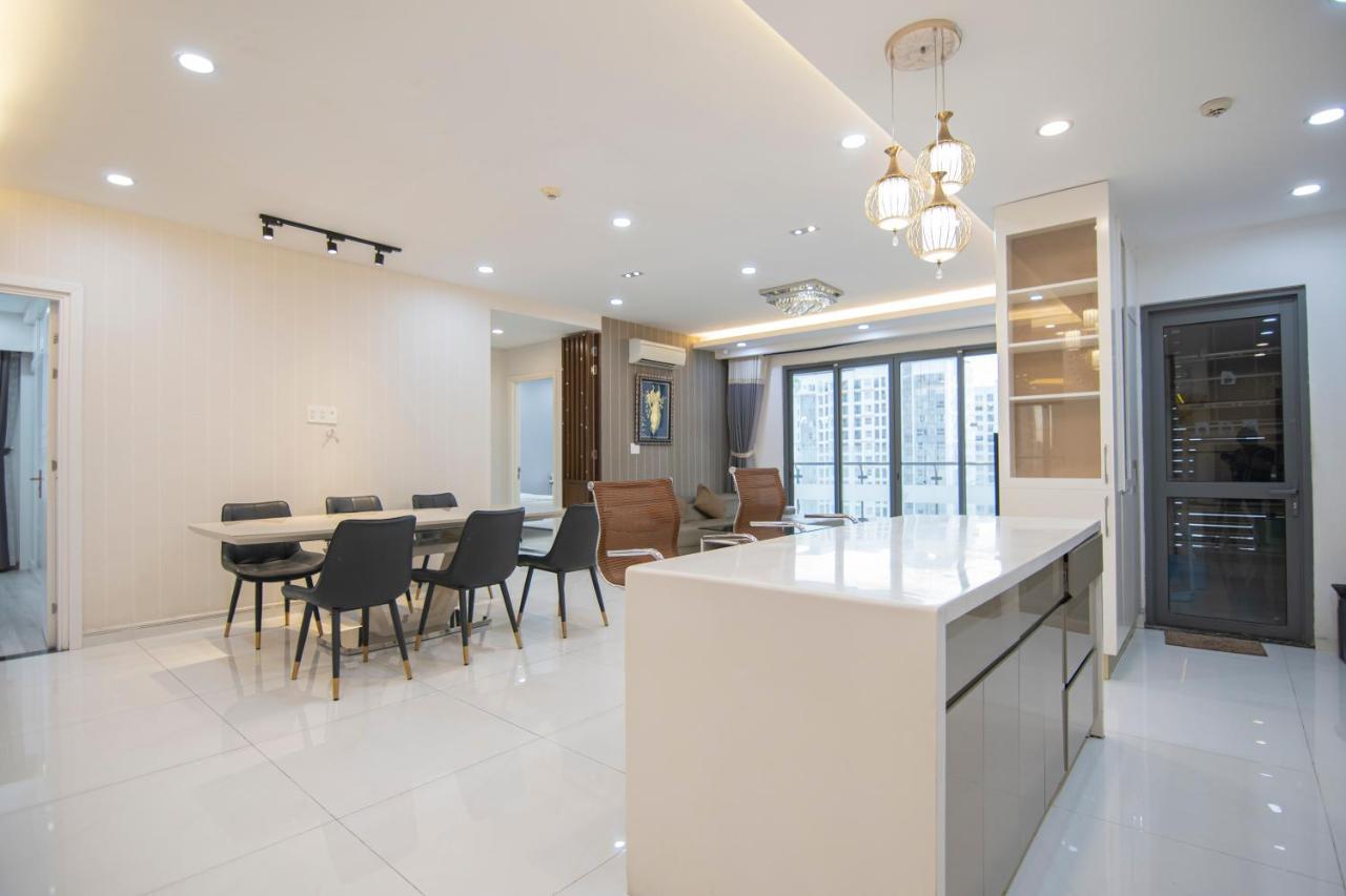 Luxury Gold Apartment 86 -Rooftop Pool Central City Ho Chi Minh-staden Exteriör bild