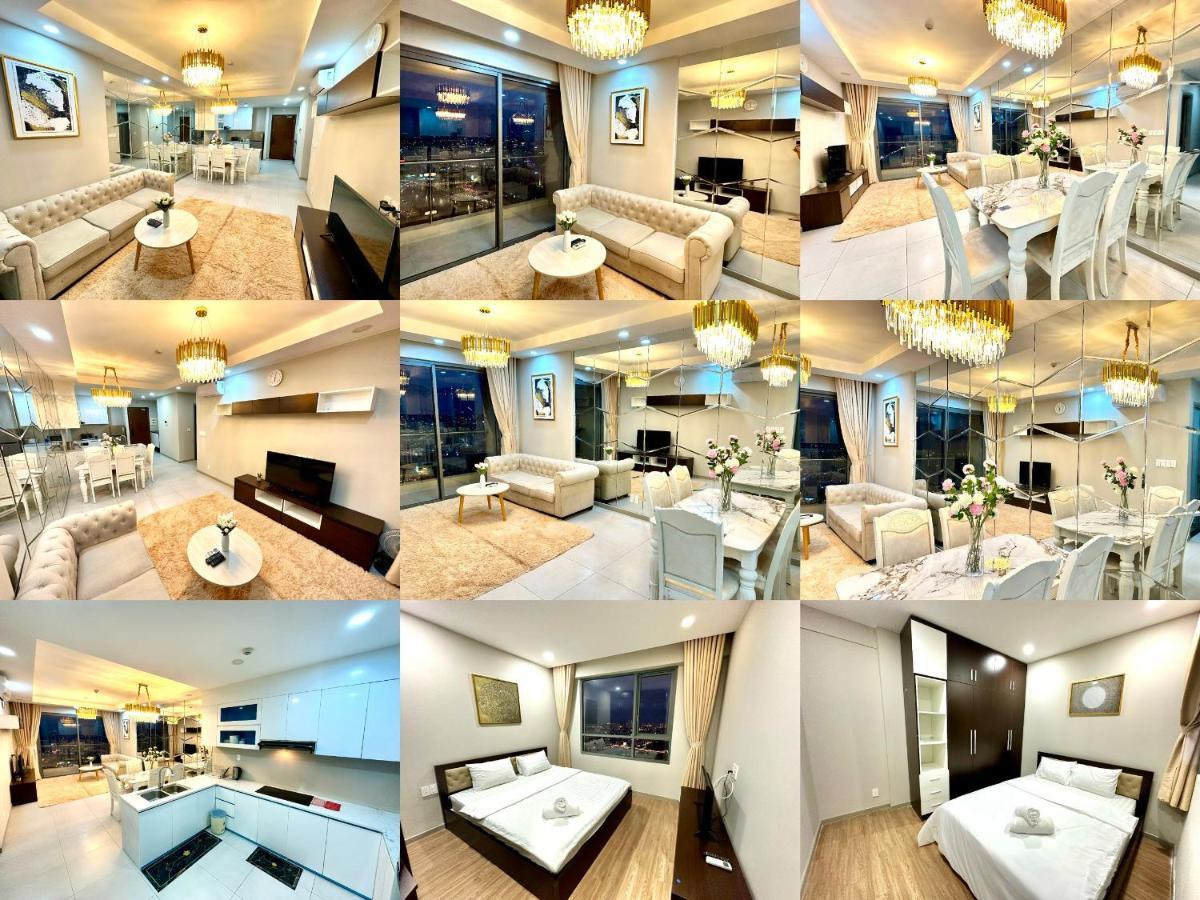 Luxury Gold Apartment 86 -Rooftop Pool Central City Ho Chi Minh-staden Exteriör bild