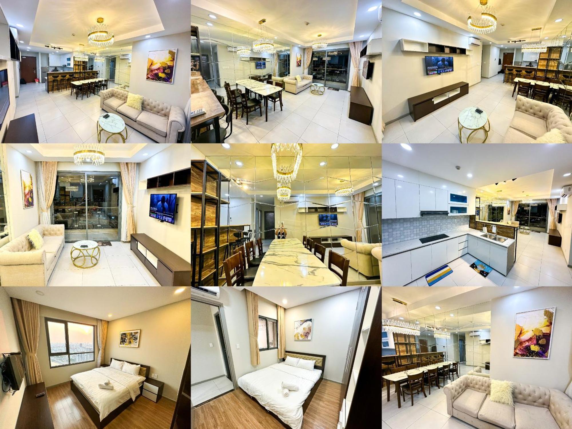 Luxury Gold Apartment 86 -Rooftop Pool Central City Ho Chi Minh-staden Exteriör bild