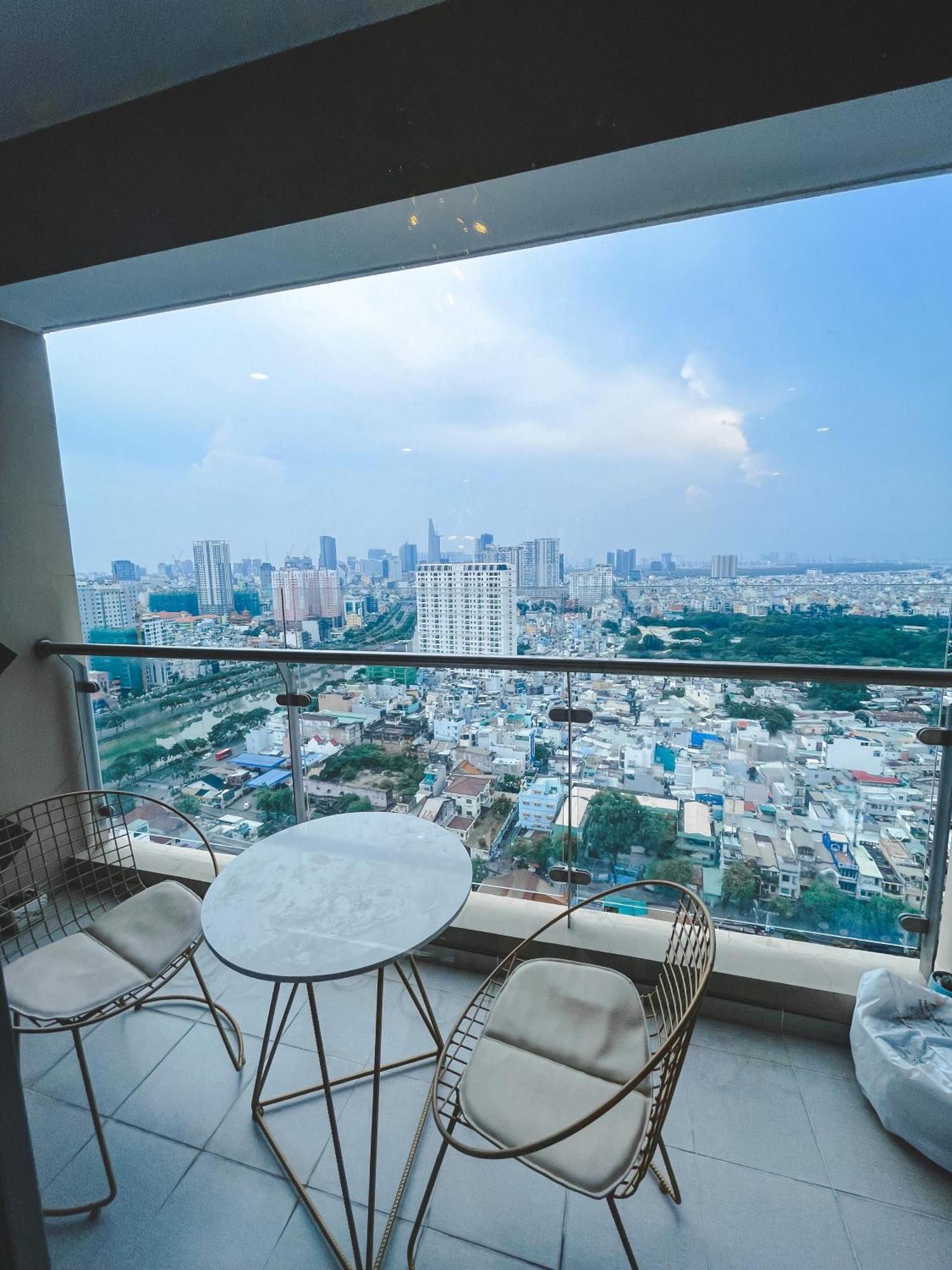 Luxury Gold Apartment 86 -Rooftop Pool Central City Ho Chi Minh-staden Exteriör bild